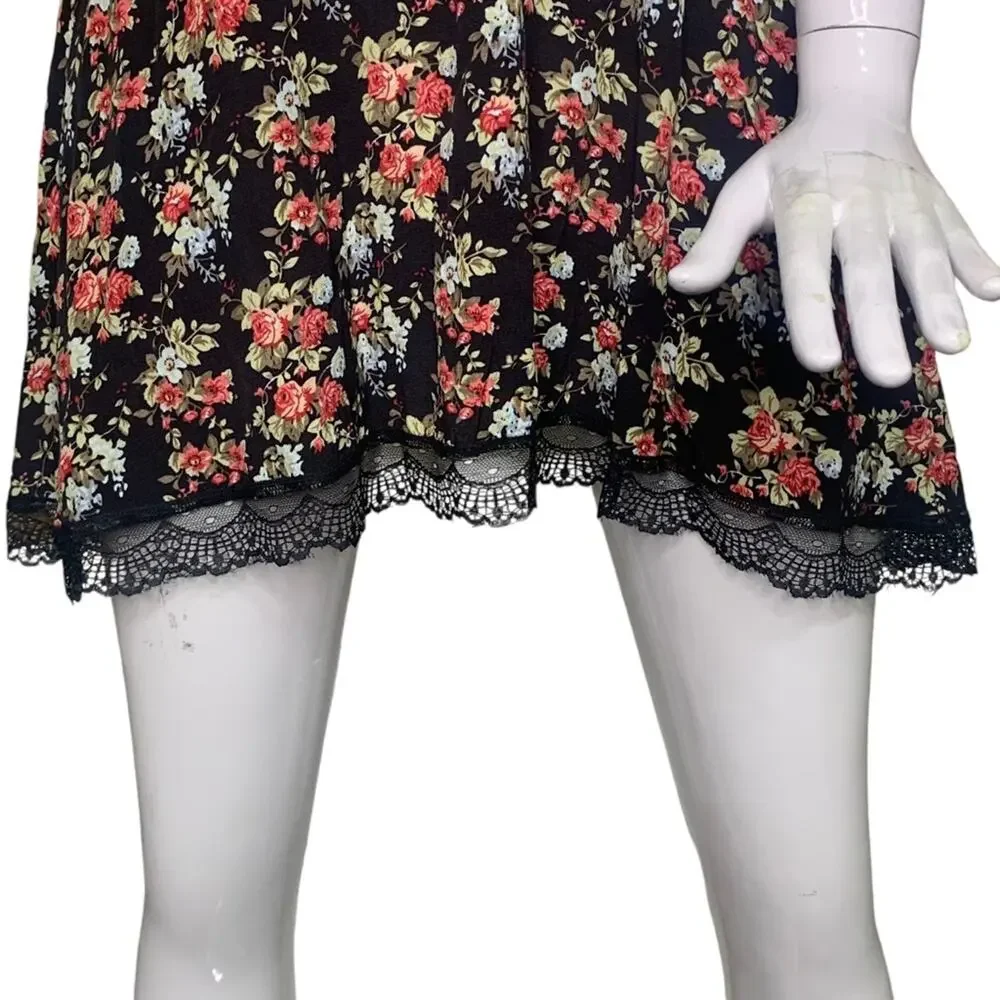 Forever Twenty One NWT Dress Floral Print Multicolor Adjustable Straps Size S - Picture 5 of 13